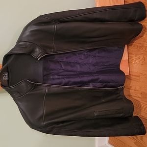 Size 44 Men's leather bomber jacket
